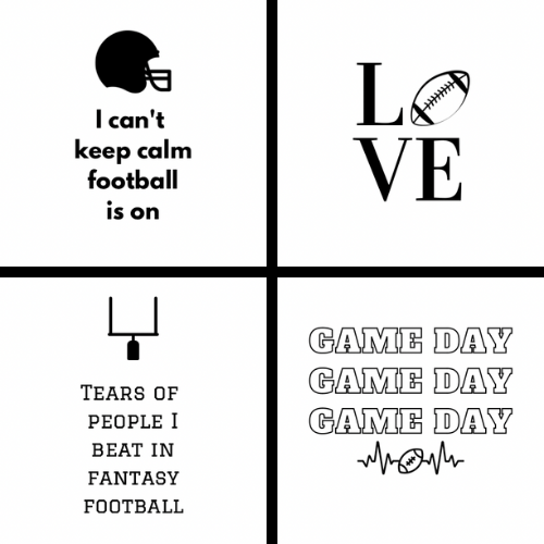 Football Tumblers - Image 2